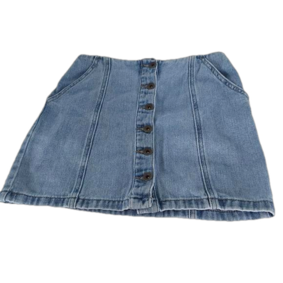 Forever 21 Size S Button Up Mini Demin Skirt - Picture 6 of 11